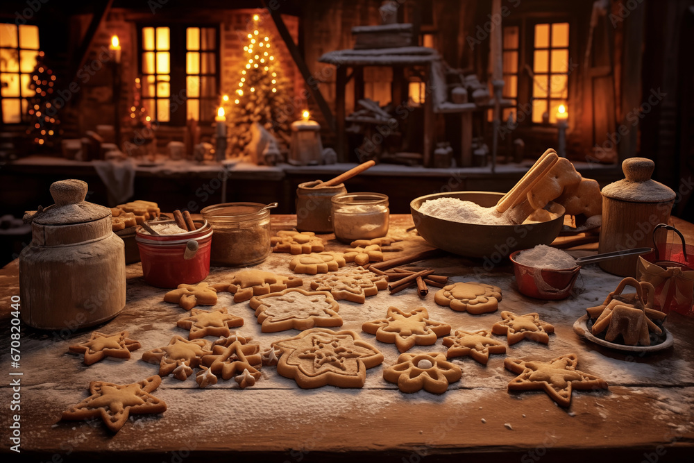 christmas baking of cookies christmas baking of cookies