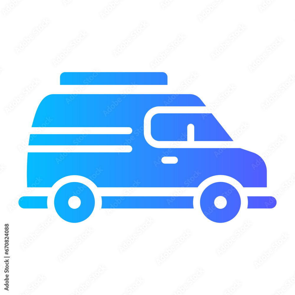 ambulance Gradient icon ambulance Gradient icon