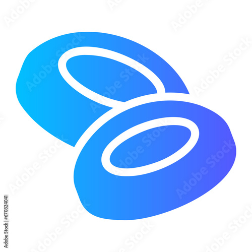 blood cells Gradient icon
