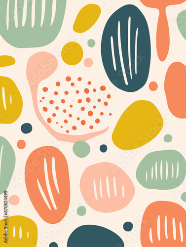 Colorful seamless pattern background. Good for fashion fabrics, children’s clothing, T-shirts, postcards, email header, wallpaper, banner, posters, events, covers, and more.