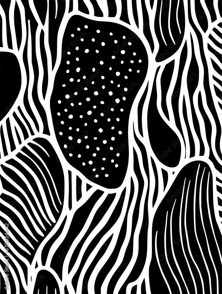 Obraz premium Beautiful wave silhouette seamless pattern background. Good for fashion fabrics, children’s clothing, email header, wallpaper, banner, posters, events, covers, advertising, and more.