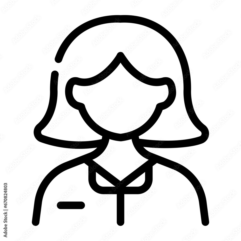 cardiologist Line Icon cardiologist Line Icon