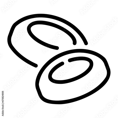 blood cells Line Icon