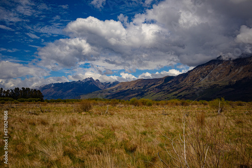 Mountain Range in central South Island  New Zealand