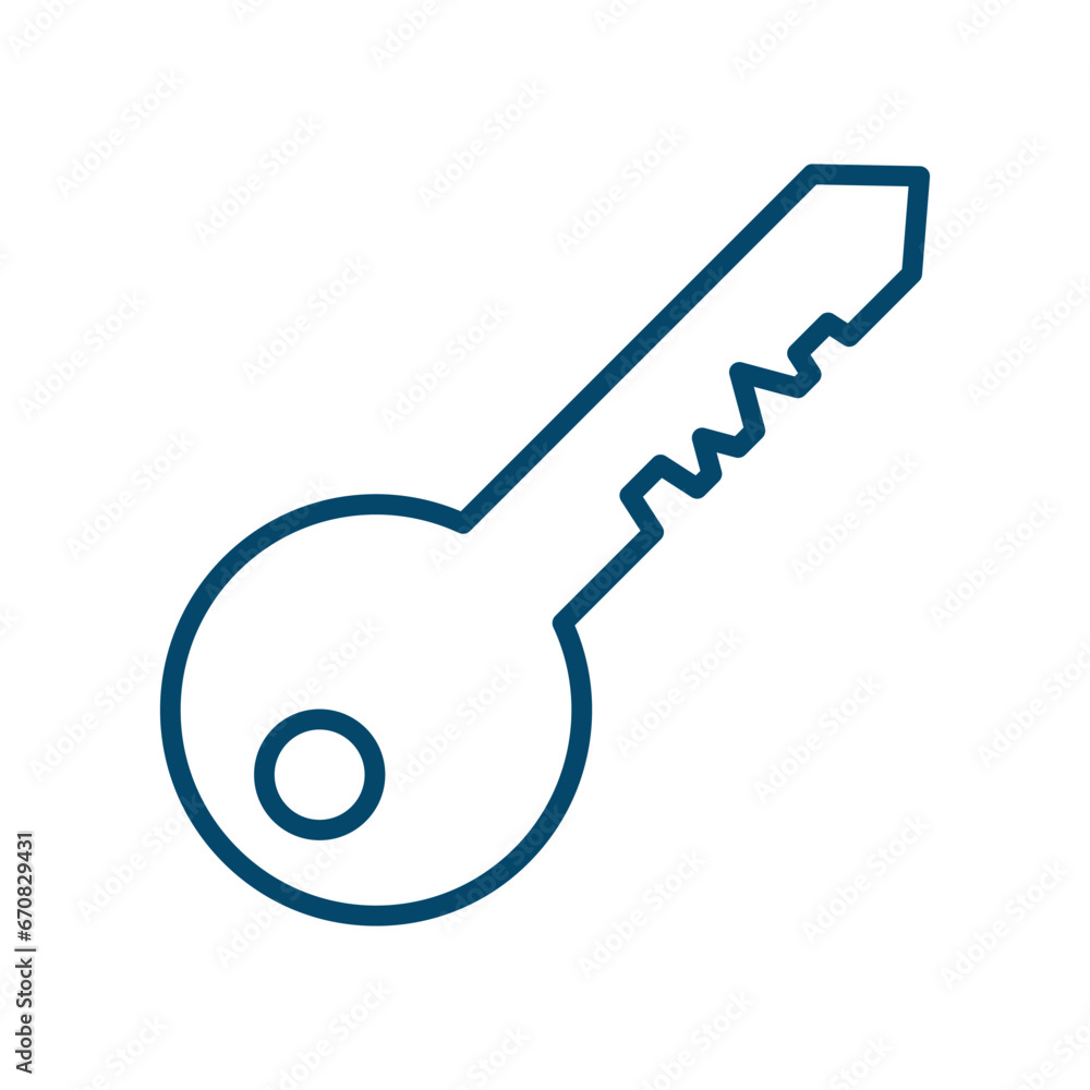 Key Icon Vector Design Template Key Icon Vector Design Template