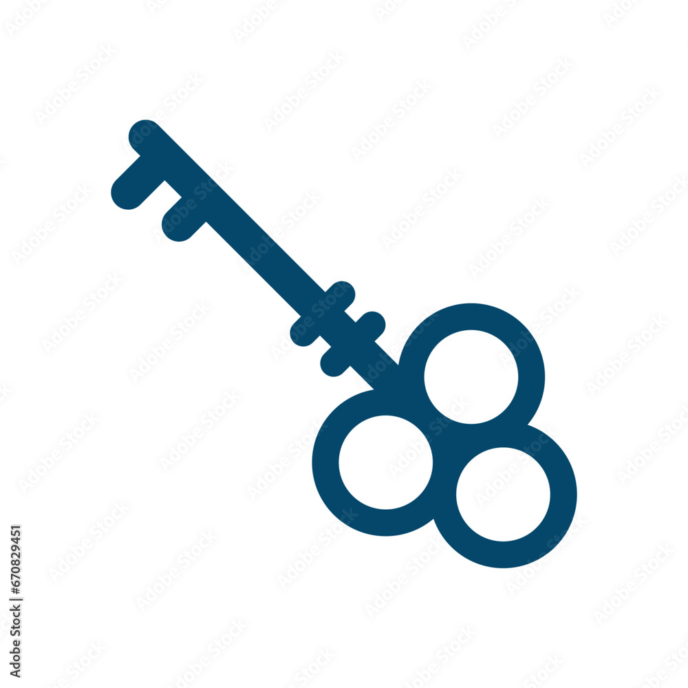 Key Icon Vector Design Template Key Icon Vector Design Template