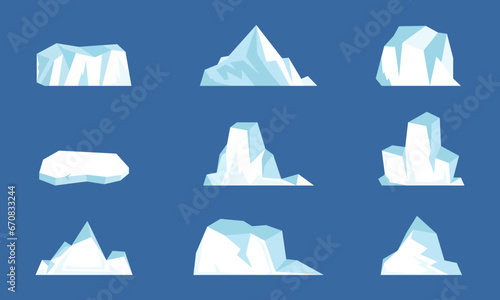 Fotografia, Obraz Iceberg collection