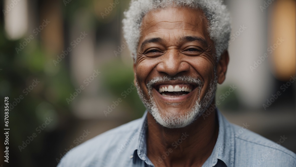 Captivating 50s Senior Model: Beaming Afro-American Grace with Silvered Charisma. Generative AI Captivating 50s Senior Model: Beaming Afro-American Grace with Silvered Charisma. Generative AI