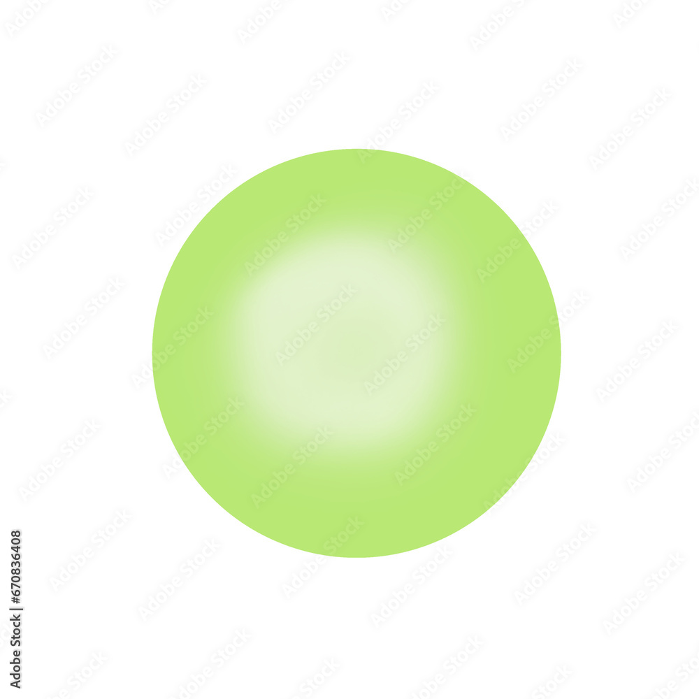 green ball