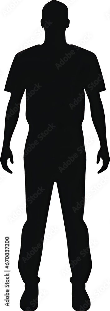 human body silhouette