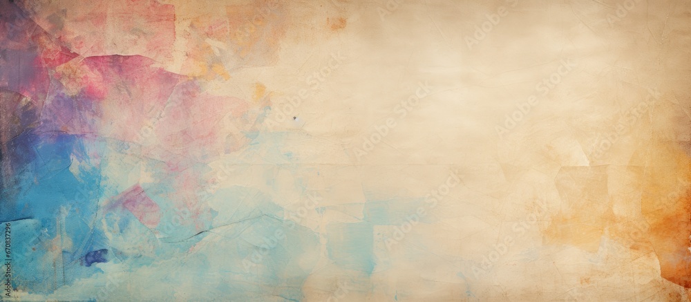Artistic background featuring a vintage colorful paper texture - obrazy, fototapety, plakaty 