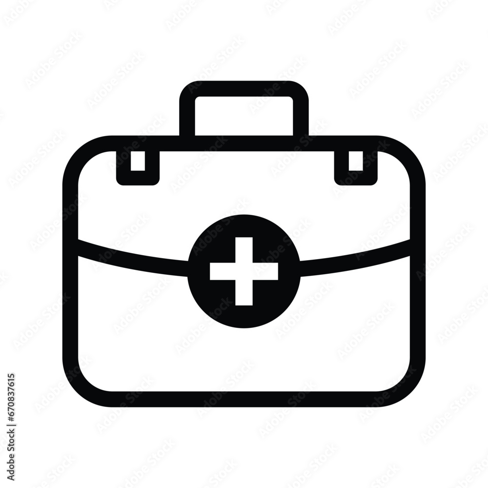 Medical Kit Icon Vector Design Template Medical Kit Icon Vector Design Template
