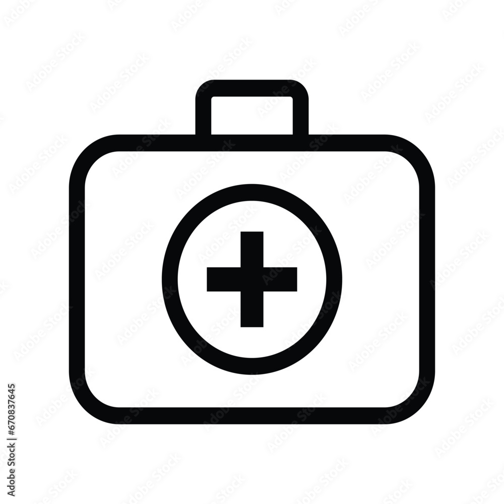 Medical Kit Icon Vector Design Template Medical Kit Icon Vector Design Template