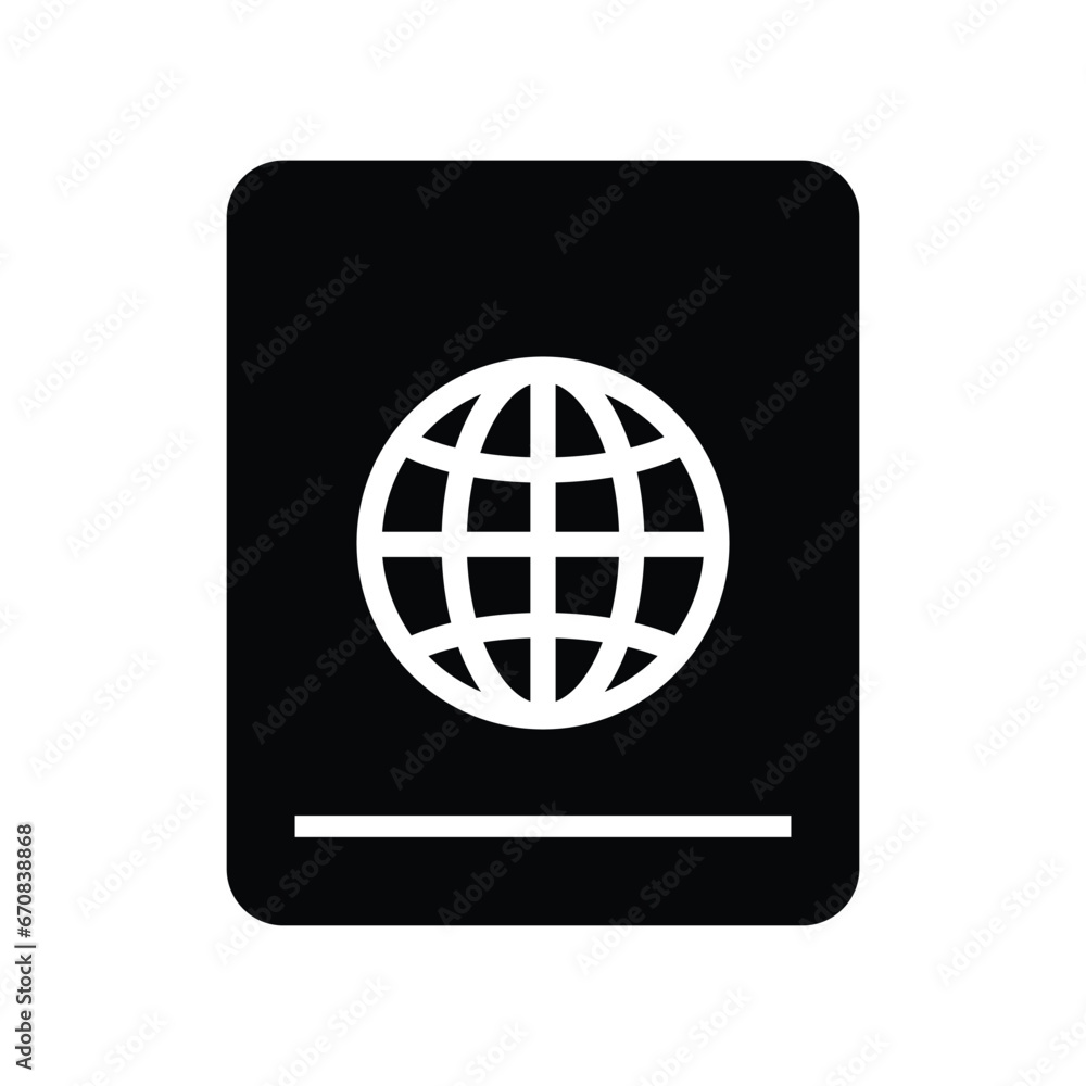 Passport Icon Vector Design Template Passport Icon Vector Design Template
