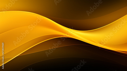 Abstract soft yellow wave background. yellow wave on a white background with room for text. Blue background, with yellow wave, veil and velvet texture. 
