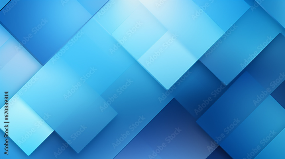 Fototapeta premium abstract blue and grey squares abstract tech banner design. elegant light blue squares pattern background. Squares design background.