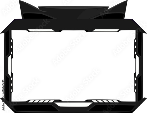 live stream overlay frame
