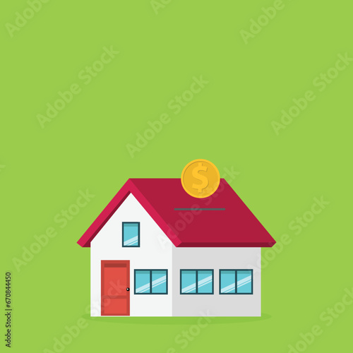 Investment. Investing money in real estate property.	