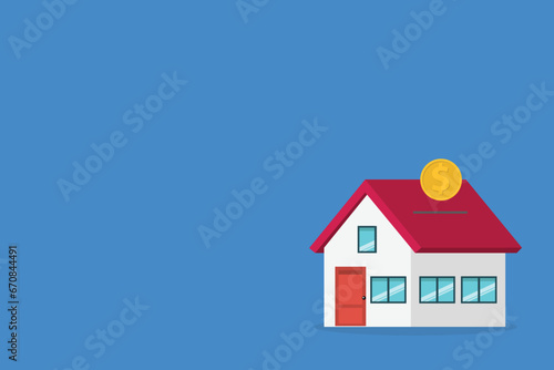 Investment. Investing money in real estate property.	