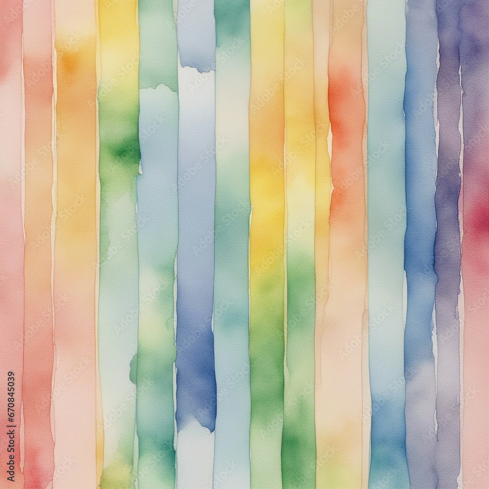 Naklejka premium Rainbow wallpaper