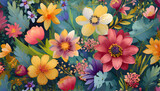 flowers background wallpaper pattern 