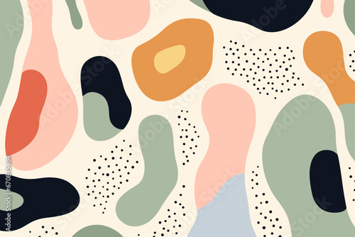 Abstract pattern background. Good for fashion fabrics, children’s clothing, T-shirts, postcards, email header, wallpaper, banner, posters, events, covers, advertising, and more.