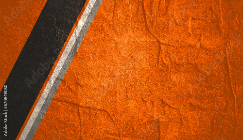 Houston Dynamo FC american soccer team uniform colors. Concrete wall grunge texture