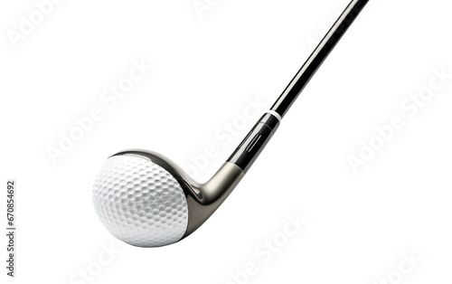 Stunning Golf Ball Retriever Isolated on Transparent Background PNG.