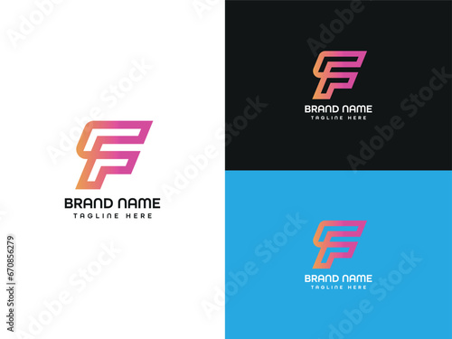 Company logo design. monogram logo design. modern logo design