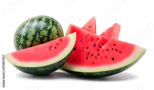 slice of watermelon generative ai