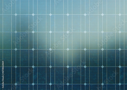 ソーラーパネル　背景素材　