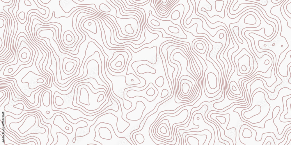 Topographic map in contour line light topographic topo contour map and ocean topographic line map with curvy wave isolines vector and Topographic map background concept