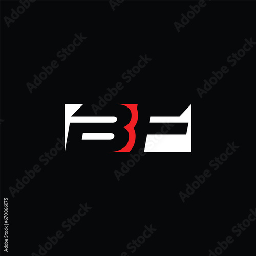 Wallpaper Mural Monogram BF Letter Logo Design. Usable for Business Logo. Vector Logo Torontodigital.ca