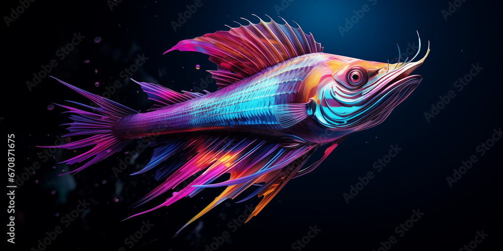 Bright and colorful animal poster. Bright and colorful animal poster.