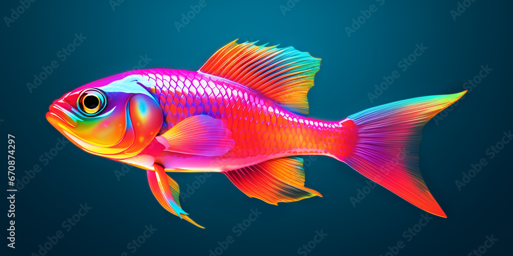   bright and colorful animal poster 