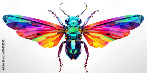 Bright and colorful animal poster.