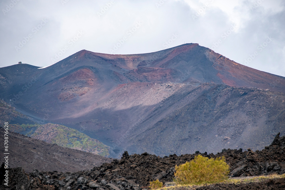 Mount Etna Lava Fields - Italy