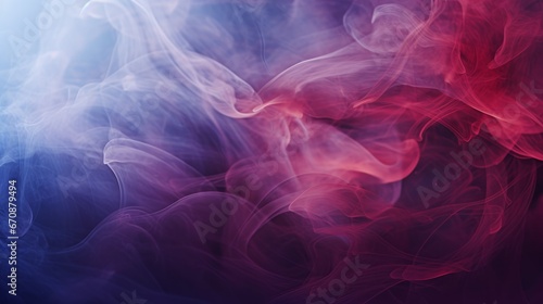 An abstract backdrop featuring fog, smoke, and mist in a loopable pattern. Abstract background. photo