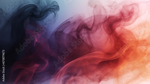 An abstract backdrop featuring fog, smoke, and mist in a loopable pattern. Abstract background.