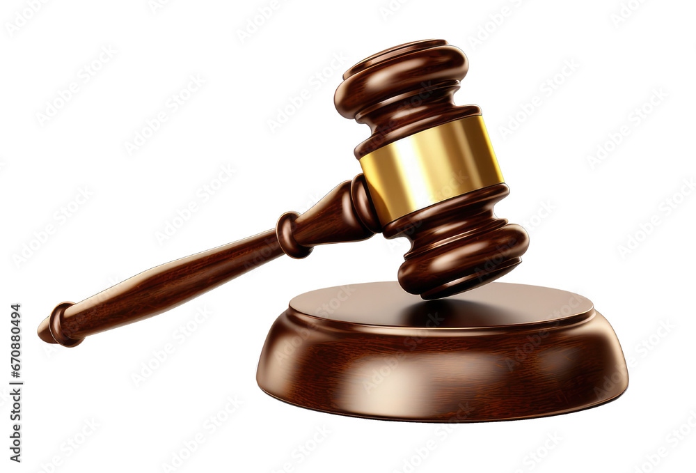 wooden gavel on isolated transparent background wooden gavel on isolated transparent background