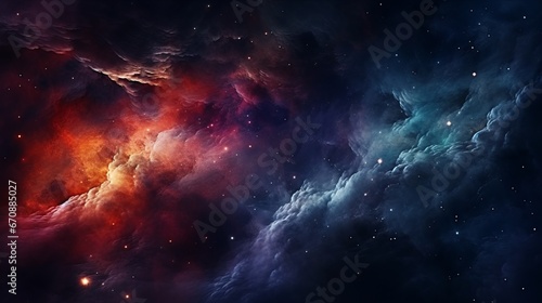 abstract background with smoke