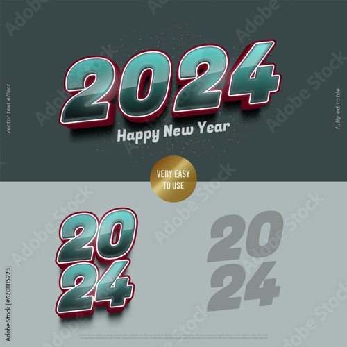 Wallpaper Mural 2024 vector 3D design with editable text effect Torontodigital.ca