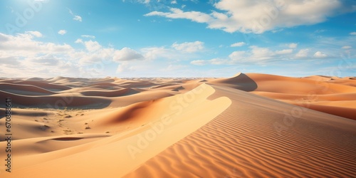 ground perspective of sand in the foreground and sand dune