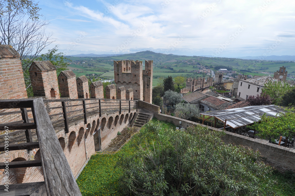 Gradara castle in Gradara Gradara castle in Gradara