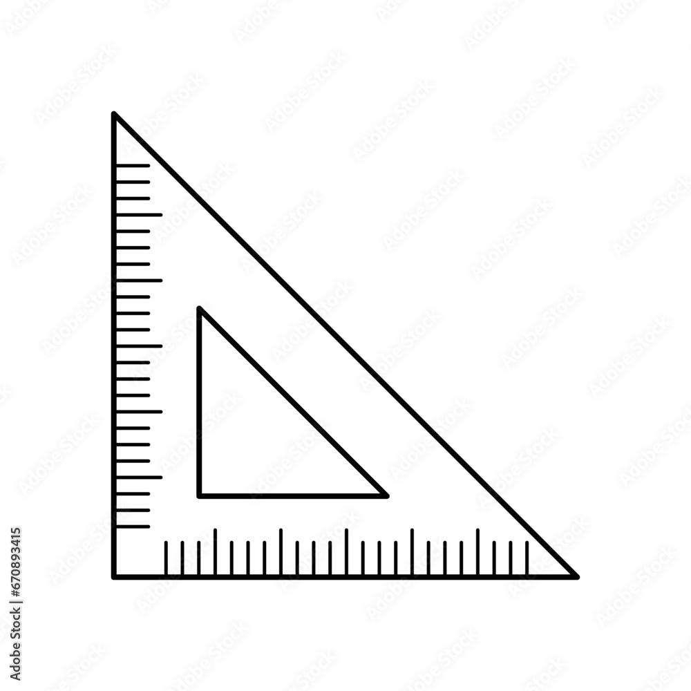 Triangle Ruler Icon For Logo And More Triangle Ruler Icon For Logo And More