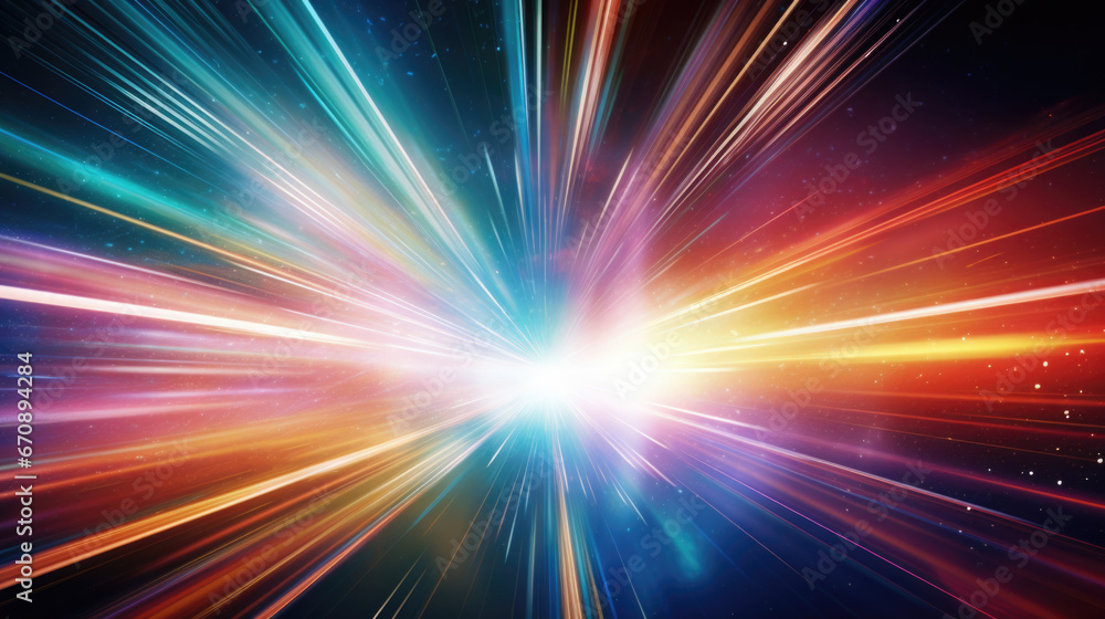 Light speed hyperspace warp background. Light speed hyperspace warp background.