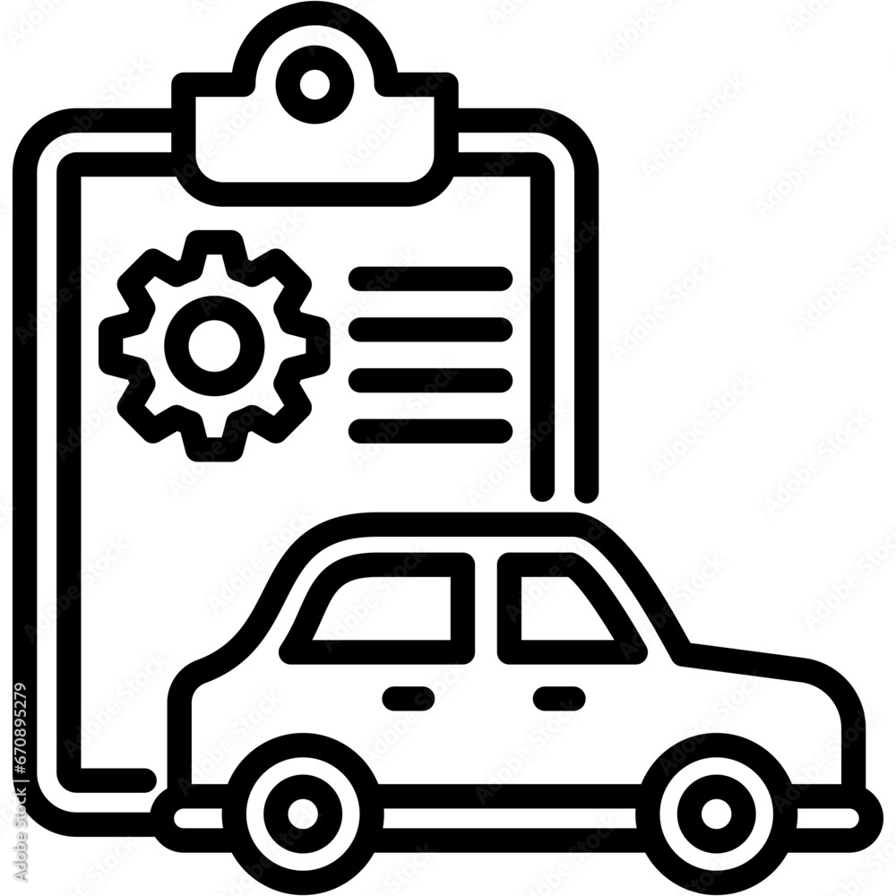 Vehicle Inspection Icon