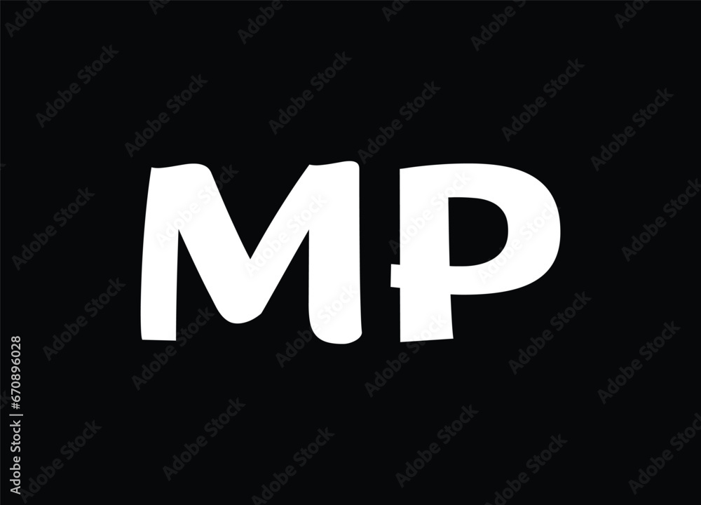 MP letter logo and monogram logo
MP letter logo and monogram logo
