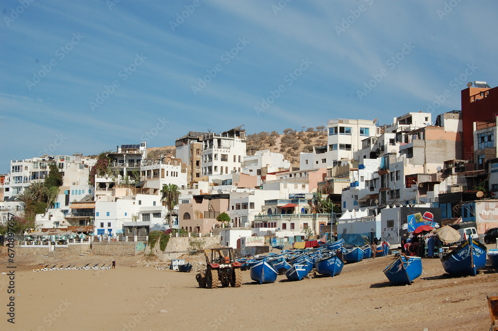 Village de pêcheurs marocain