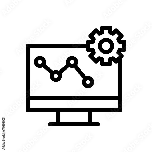 computer line icon